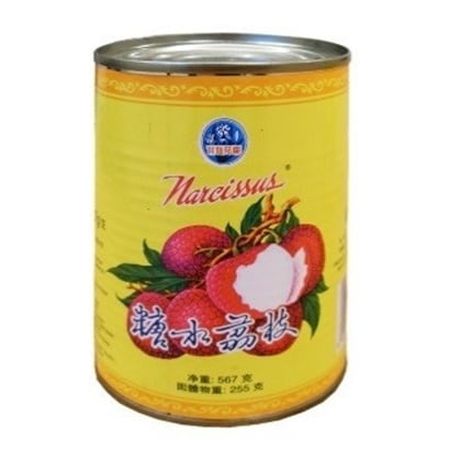 041000 CANNED LYCHEES IN LIGHT SYRUP 24X567 G 1