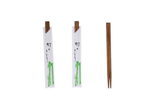 21cm 24cm Disposable Carbonized Bamboo Chopsticks