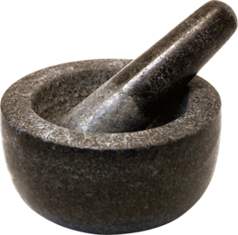 stone mortar 13cm