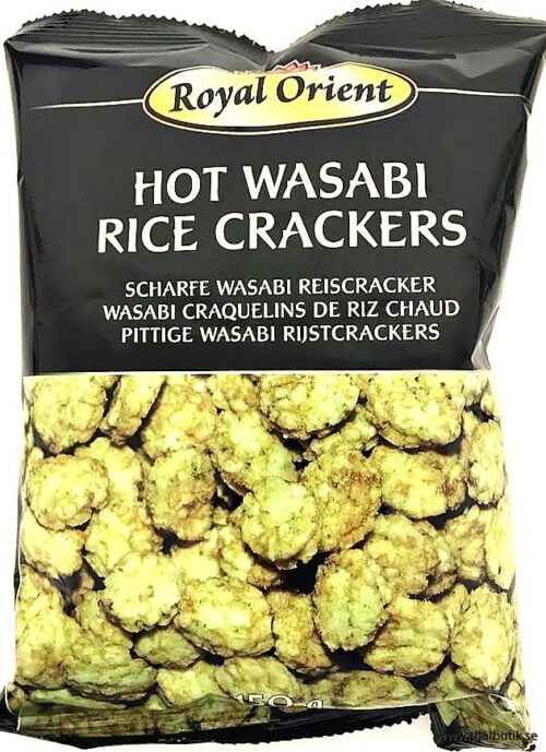 wasabi rice crackers