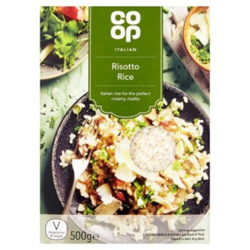 co op co op italian risotto rice 500g