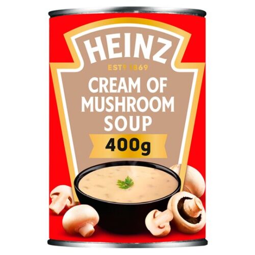 heinz cream of mushroom soup 400g